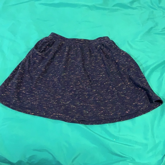 splatter design skirt, with built in shorts - Picture 1 of 1